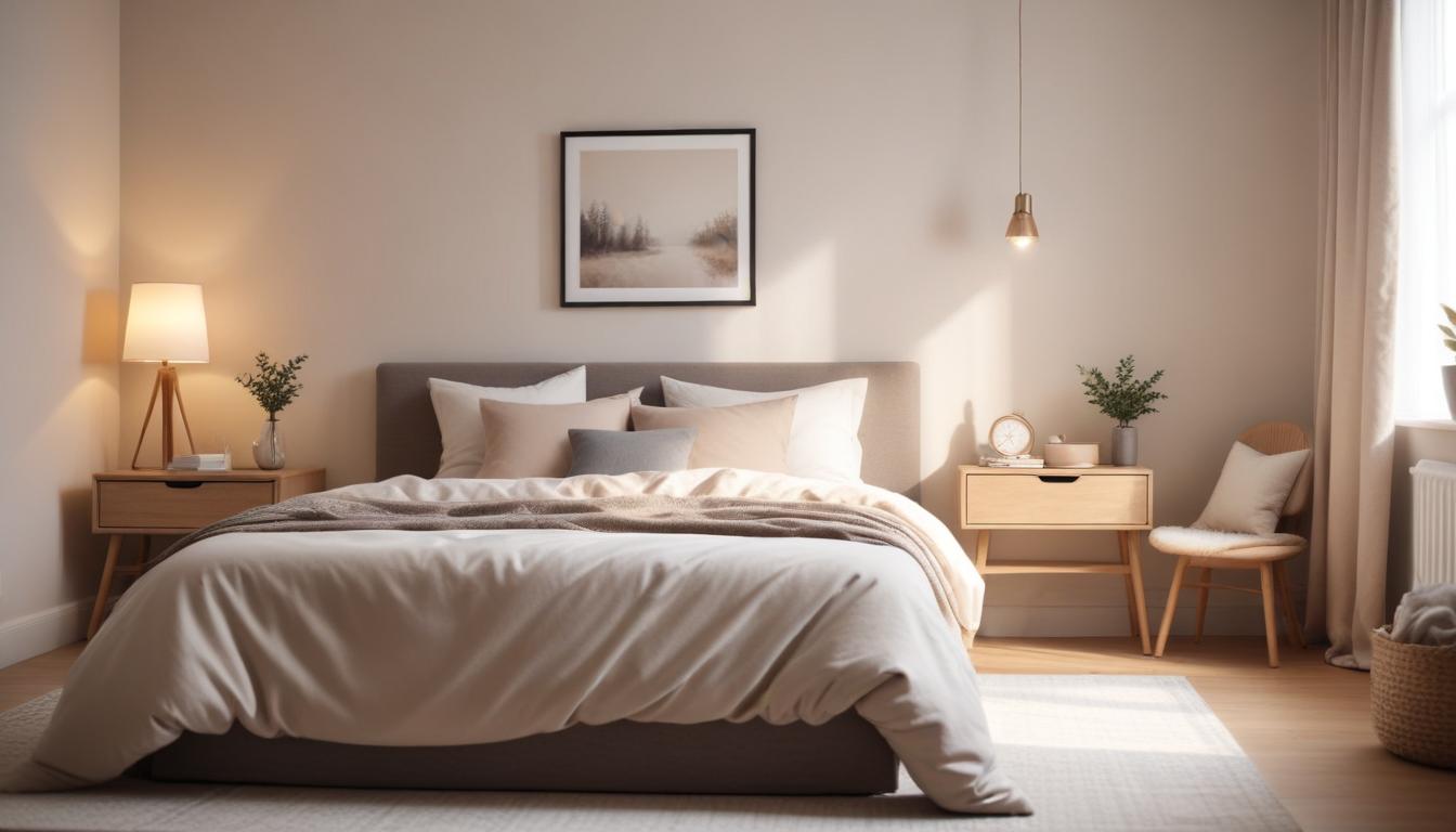 Ekonomik Minimalist Yatak Odası Tasarımı