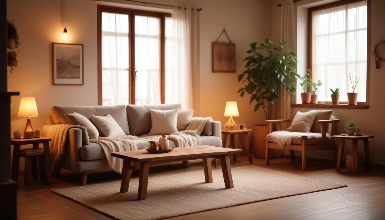 Rustik Aksesuarlarla Minimalist Ev Tasarımı