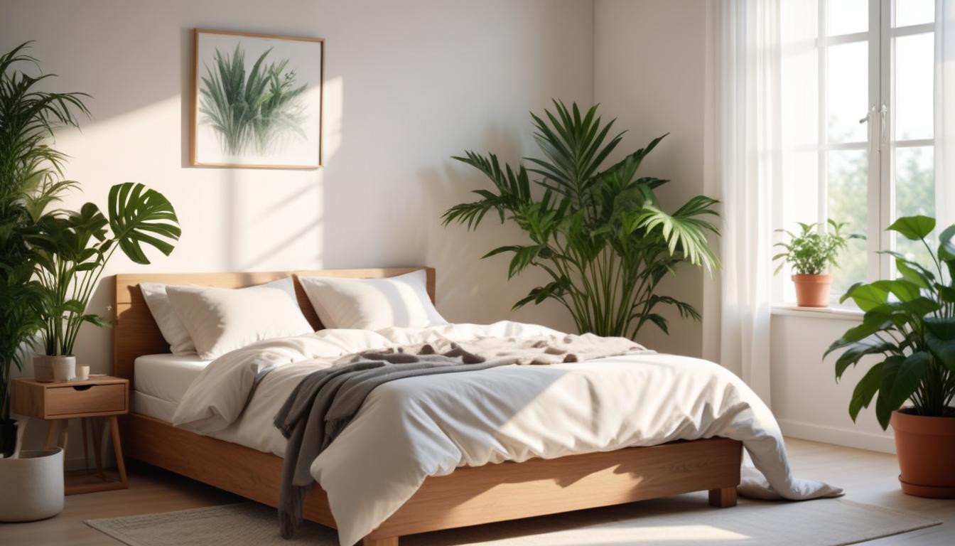 Minimalist Yatak Odası İçin Bitki Seçenekleri