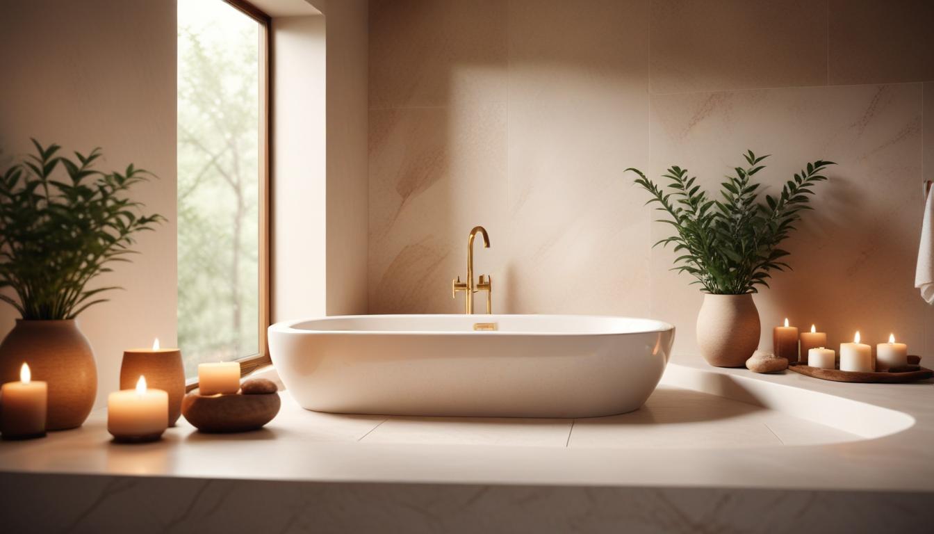 Minimalist Banyoda Spa Deneyimi: Lüks ve Rahatlık