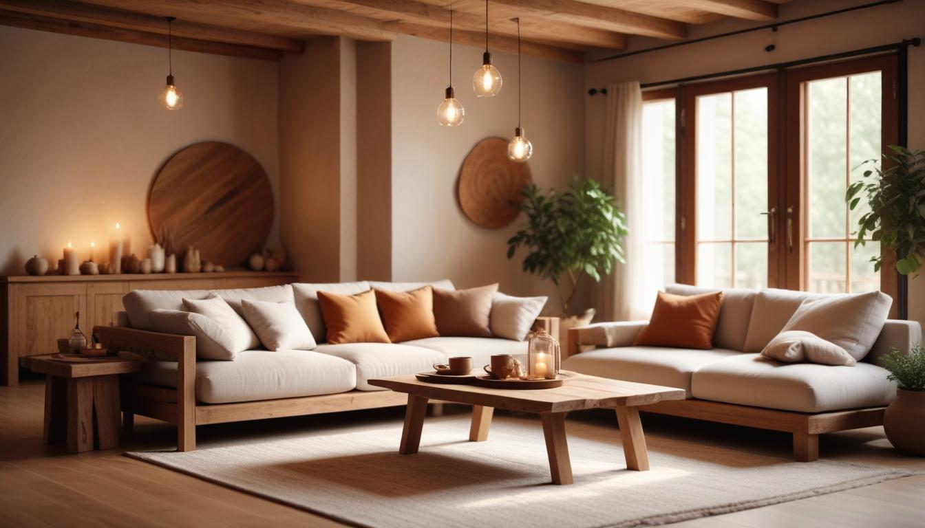 Rustik Unsurlar ile Minimalist Ev Tasarımı